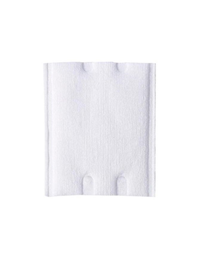 SYBL 200 قطعة من وسادات القطن العضوي النقي لإزالة المكياج للوجه، وسادات تنظيف مربعة خالية من الوبر، قطع قطنية، فوف للوجه، لتنظيف البشرة والعناية بها - Image 2